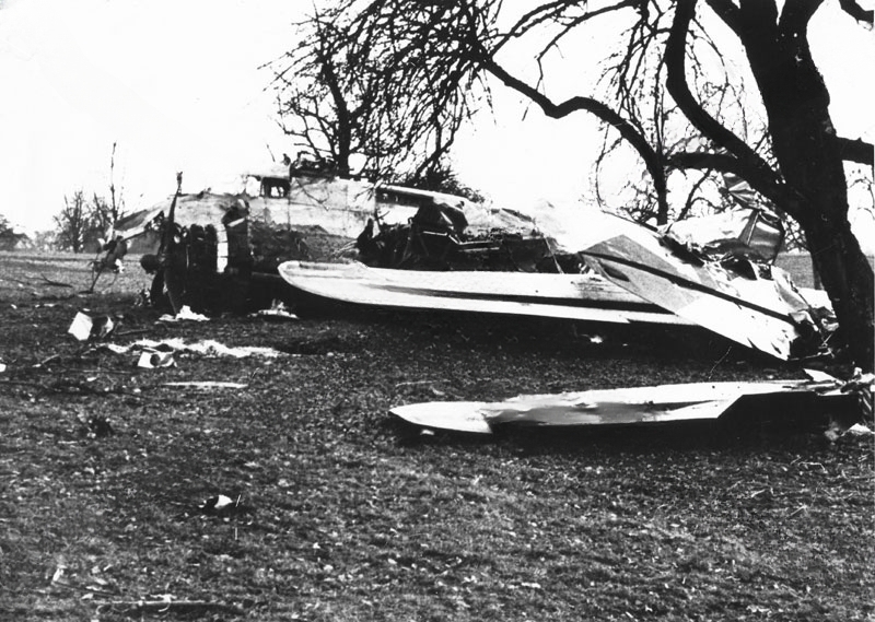 Viel blieb von der "Touchy Tess" nicht mehr ganz. (303_1)