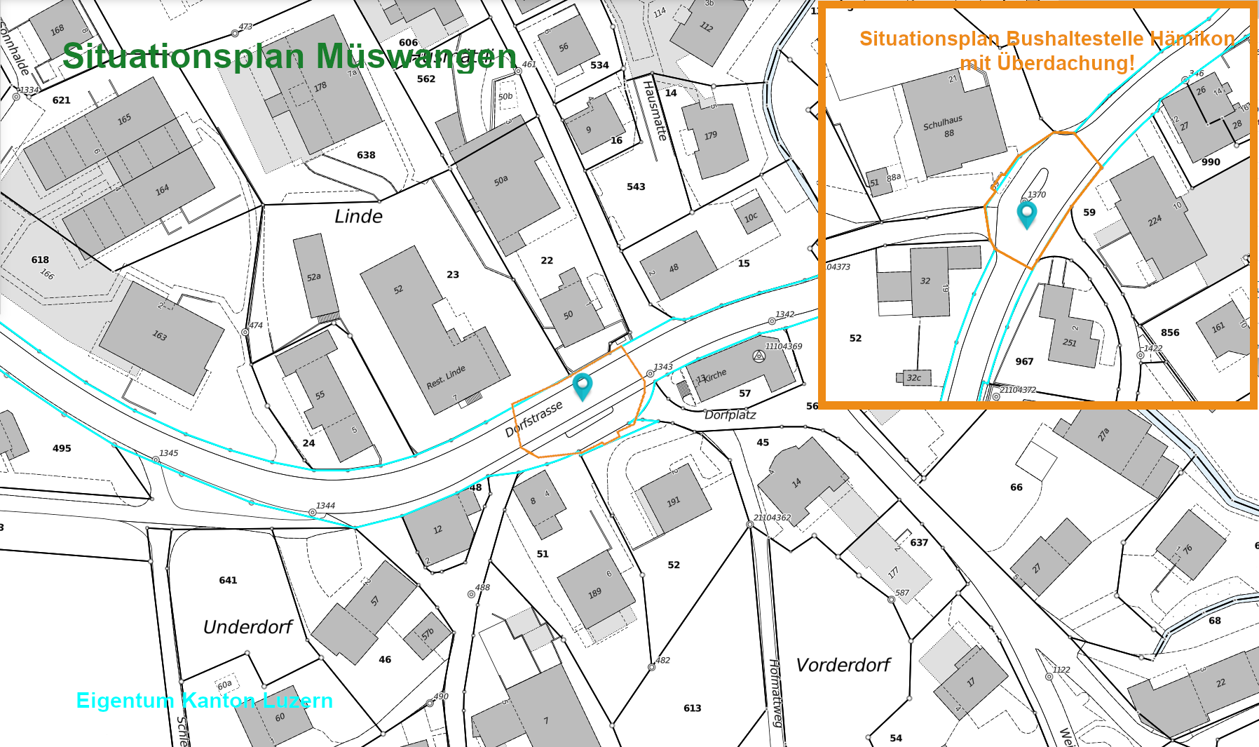 Bushaltestellen Vergleich